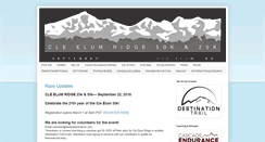 Desktop Screenshot of cleelum50k.com